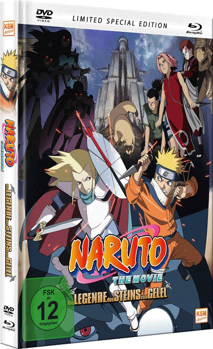 Naruto - The Movie 2: Die Legende des Steins von Gelel (Limited Special Edition im Mediabook inkl. D