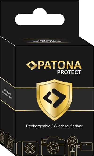 PATONA Protect NP-W126s NP-W126 Akku 2x (1140mAh) mit NTC-Sensor und V1 Gehäuse - ohne Verwendungsei