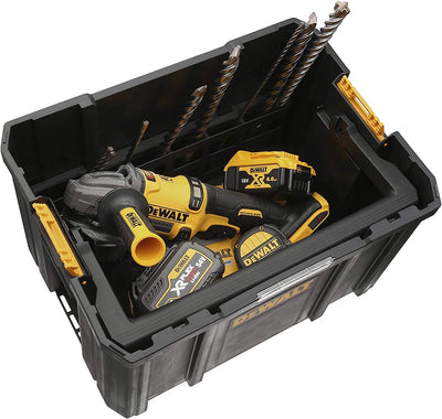 Dewalt TSTAK-Werkzeugtrage (belastbar bis 20 kg, Abmessungen 440 x 314 x 176 mm, klappbarer Handgrif