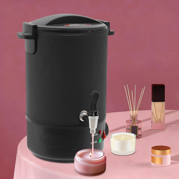 6L Wachs Schmelzofen, 1100W Elektrischer Wachsschmelztopf, Wachsschmelzofen, Wachsschmelzgerät, Wach
