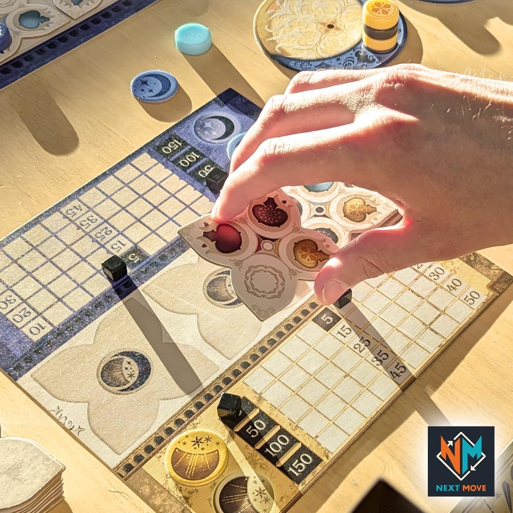 Next Move Games, Azul Duel, Deutsch, Familienspiel, Brettspiel, 2 Spieler, ab 10 Plus Jahren, 45 Min