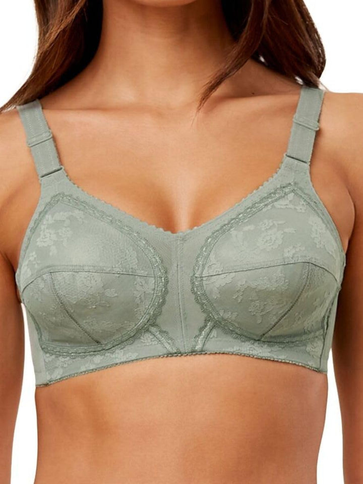 Triumph Damen Doreen X BH ohne Bügel 80D Abstinthe, 80D Abstinthe