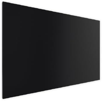 ALLboards Metallische Magnettafel KREIDETAFEL SCHWARZ 90x60cm MetalBoards Memoboard für jede Art von