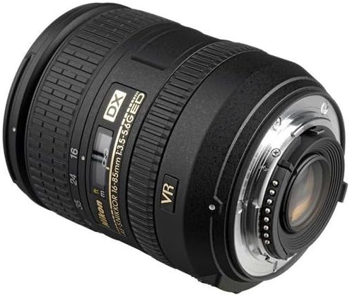 Nikon AF-S DX Nikkor 16-85mm 1:3,5-5,6G ED VR Objektiv (67mm Filtergewinde, bildstabilisiert) schwar