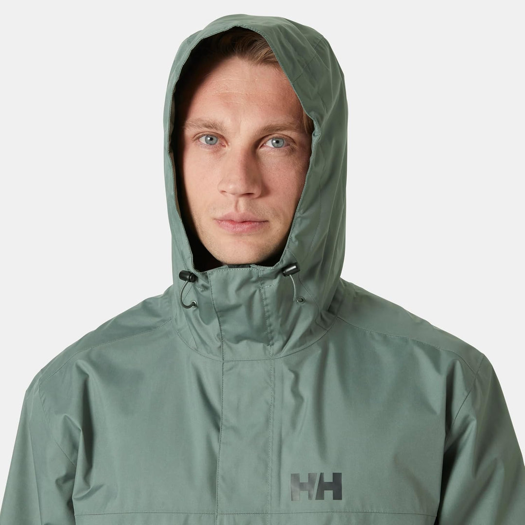 Helly Hansen Herren Ervik Wasserdichte Jacke S Grauer Kaktus, S Grauer Kaktus
