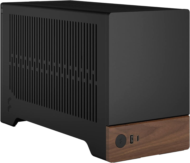 Fractal Design Terra Graphite - Wood Walnut Front Panel - Small Form Factor - mITX Gaming case – PCI
