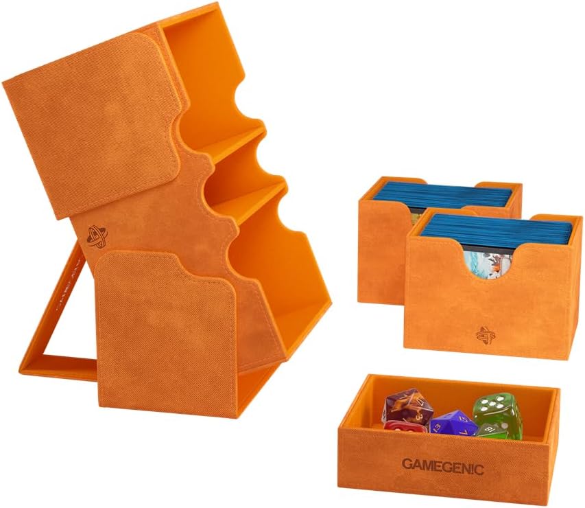 Gamegenic GGS20149 Stronghold 200+ XL Orange Spielzubehör, Orange