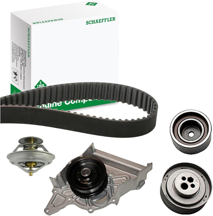 INA 530 0158 30 Wasserpumpe + Zahnriemensatz