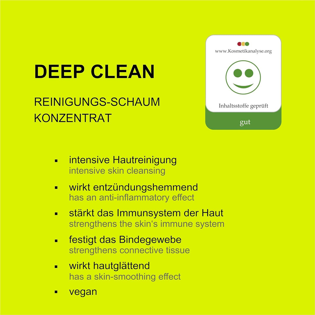 UNIQ10UE Reinigungsschaum für das Gesicht, vegan, antioxidativ, Gesichtsreiniger für unreine Haut, M
