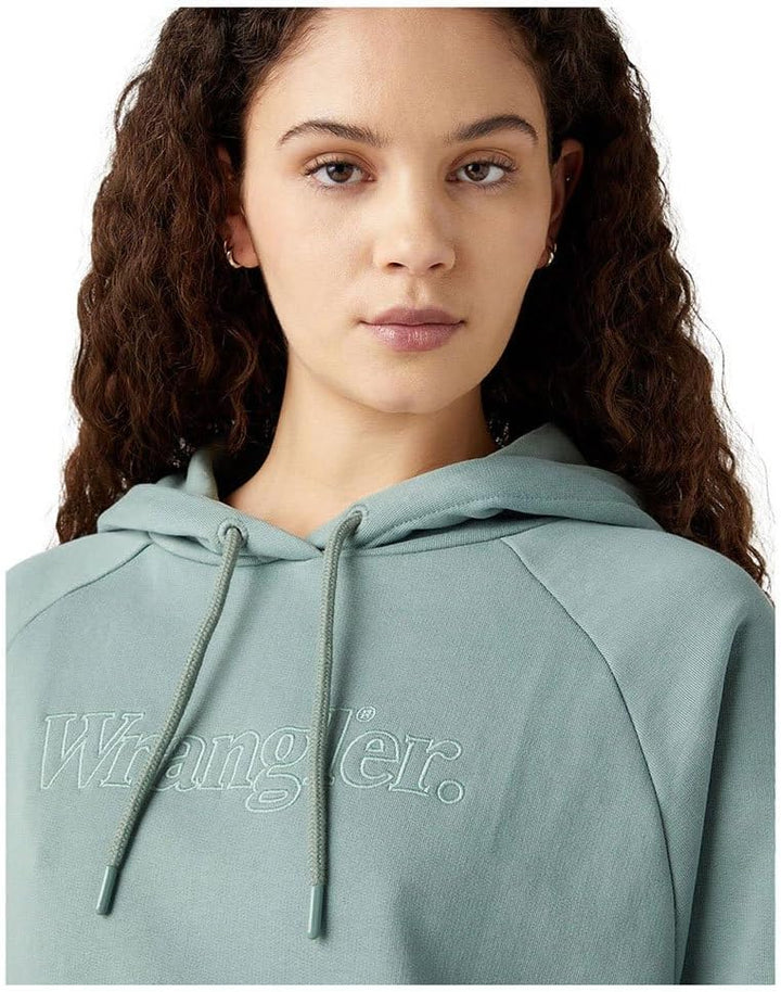 Wrangler Damen Relaxed Hoodie Hooded Sweatshirt