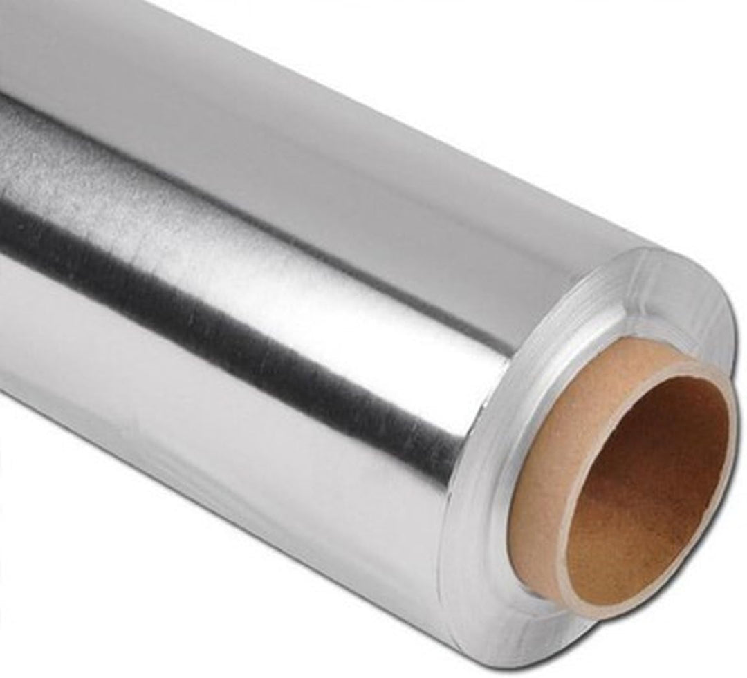 ALUFOLIE 1 KG super stark Aluminiumfolie Alurolle Auto-schmuck ® 29 cm x 150 m (Silber), Silber