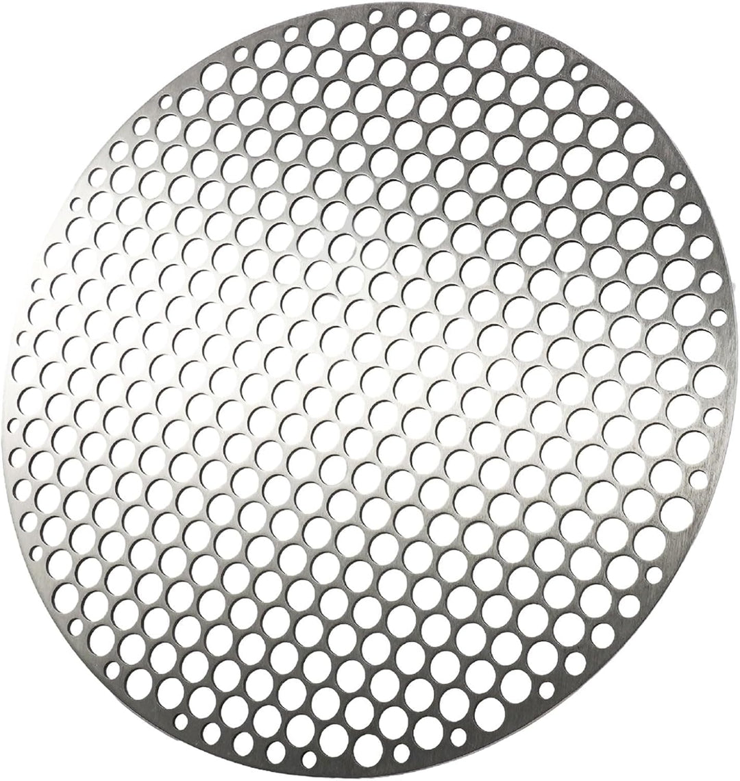 Runder Edelstahl-Grillrost, rundes Grillnetz, Drahtgeflecht, Gestell für Outdoor-Camping, Kochgeschi