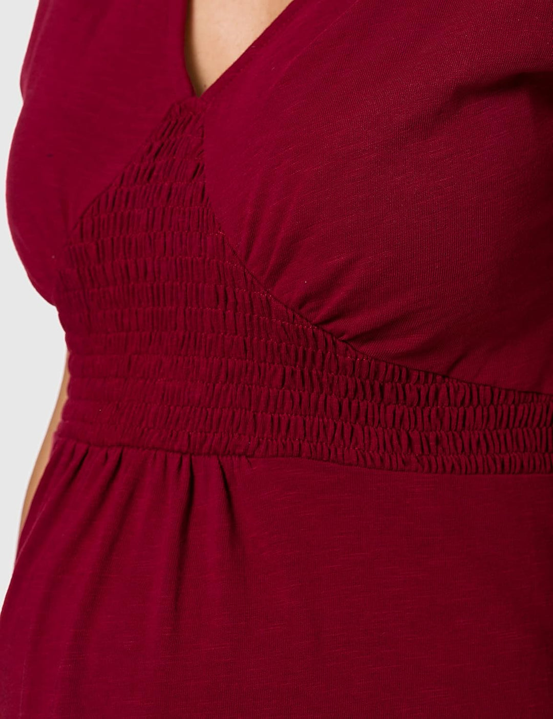 Supermom Damen Dress Ss Smock Kleid 44 Sun-dried Tomato - P750, 44 Sun-dried Tomato - P750