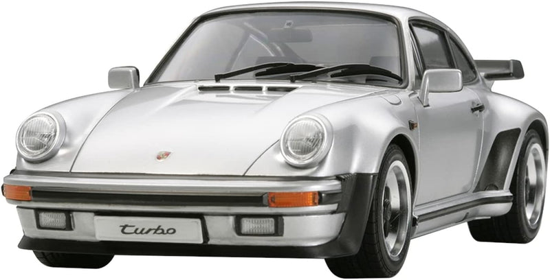 Tamiya 300024279 - 1:24 Porsche Turbo 1988 Strassenversion, Grau