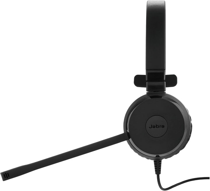 Jabra Evolve 30 UC Mono Headset – Unified Communications Kopfhörer für VoIP Softphones mit passivem