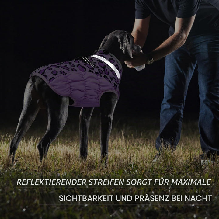 Kuoser Hundemantel Winter für Kleine Hunde Wasserdicht Winddicht, S | Wasserdicht Hundejacke mit Fle