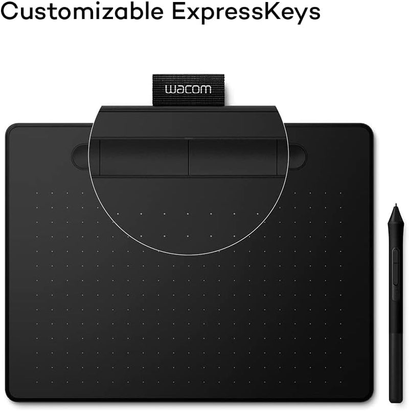 Wacom Intuos Medium Zeichentablett - Tablet zum Zeichnen & zur Fotobearbeitung mit druckempfindliche