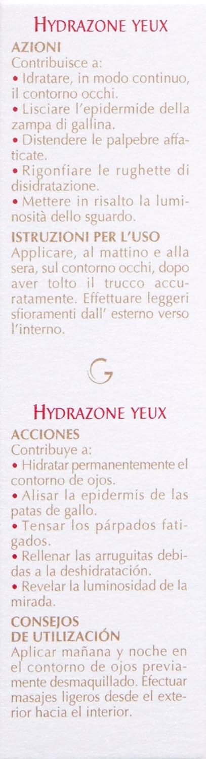 Guinot Hydrazone Yeux Eye Contour Long Lasting Hydrating Cream ,1er Pack (1 x 15 ml)