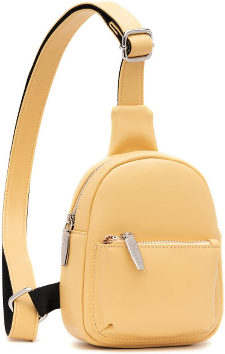 FANDARE Modische Brusttasche, Damen, leicht, Sling Bag, Mädchen, Schultertasche, für Reisen, Sport,