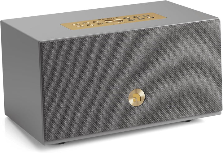 Audio Pro C5 MK II W - WiFi Lautsprecher, kompakte HiFi-Stereoanlage, kabelloser Lautsprecher - Grau