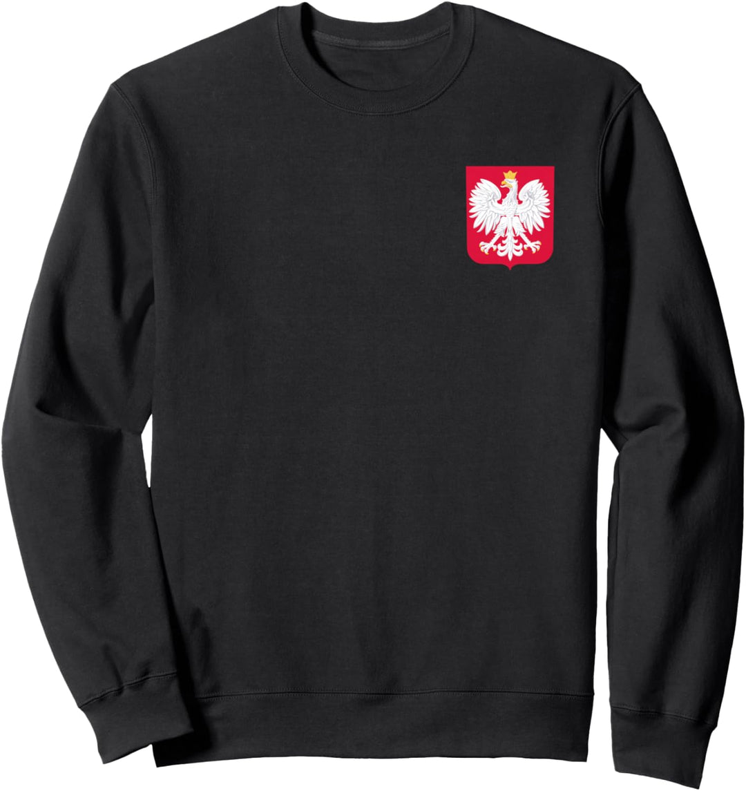 Polen Trikot Polska Wappen mit polnischer Flagge /Adler Sweatshirt