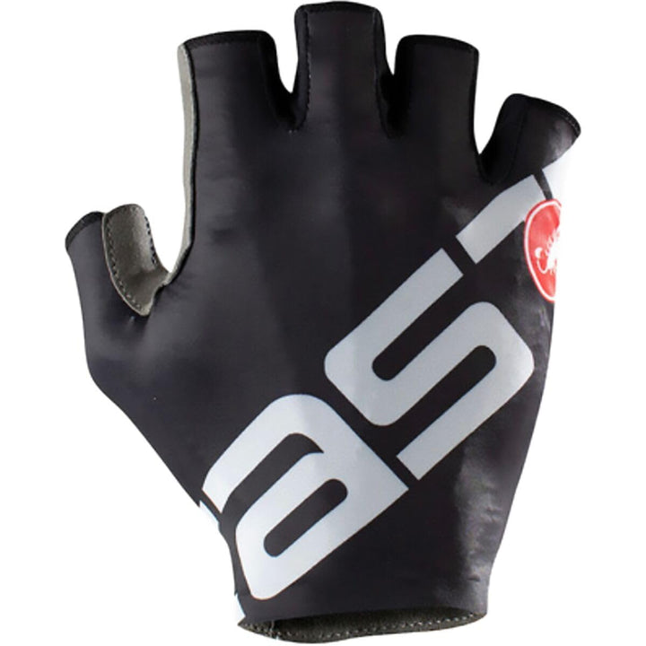 CASTELLI Men's Competizione 2 Glove Fahrradhandschuhe XXL Hellschwarz/silber, XXL Hellschwarz/silber