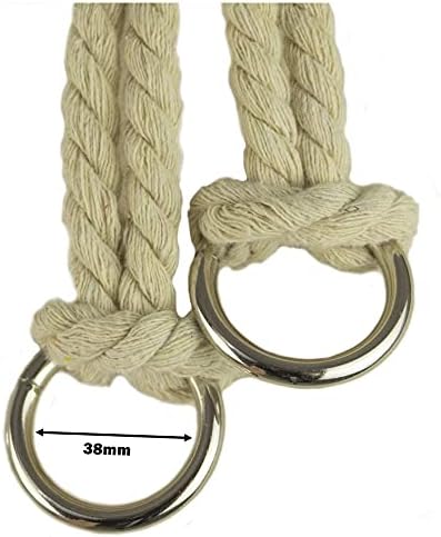 Kinderschaukel Babyschaukel Indoor-Schaukel Hängeschaukel Sitzschaukel Hängesitz (Muster: cremefarbe