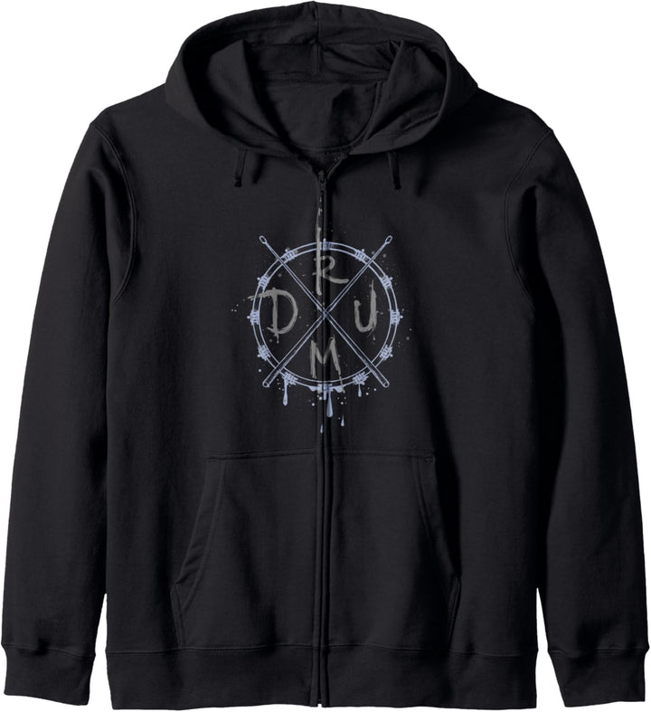 Band Schlagzeuger Geschenk Trommeln Percussion Kapuzenjacke