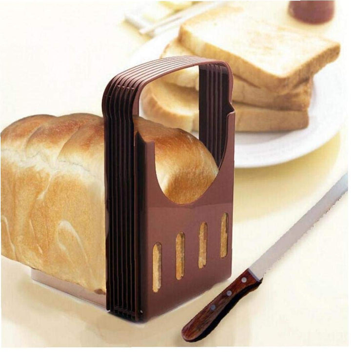 Brotschneidemaschine Adjustable Faltbare Loaf Cutter Rack-brotschneider Zum Schneiden Brot Und Kuche