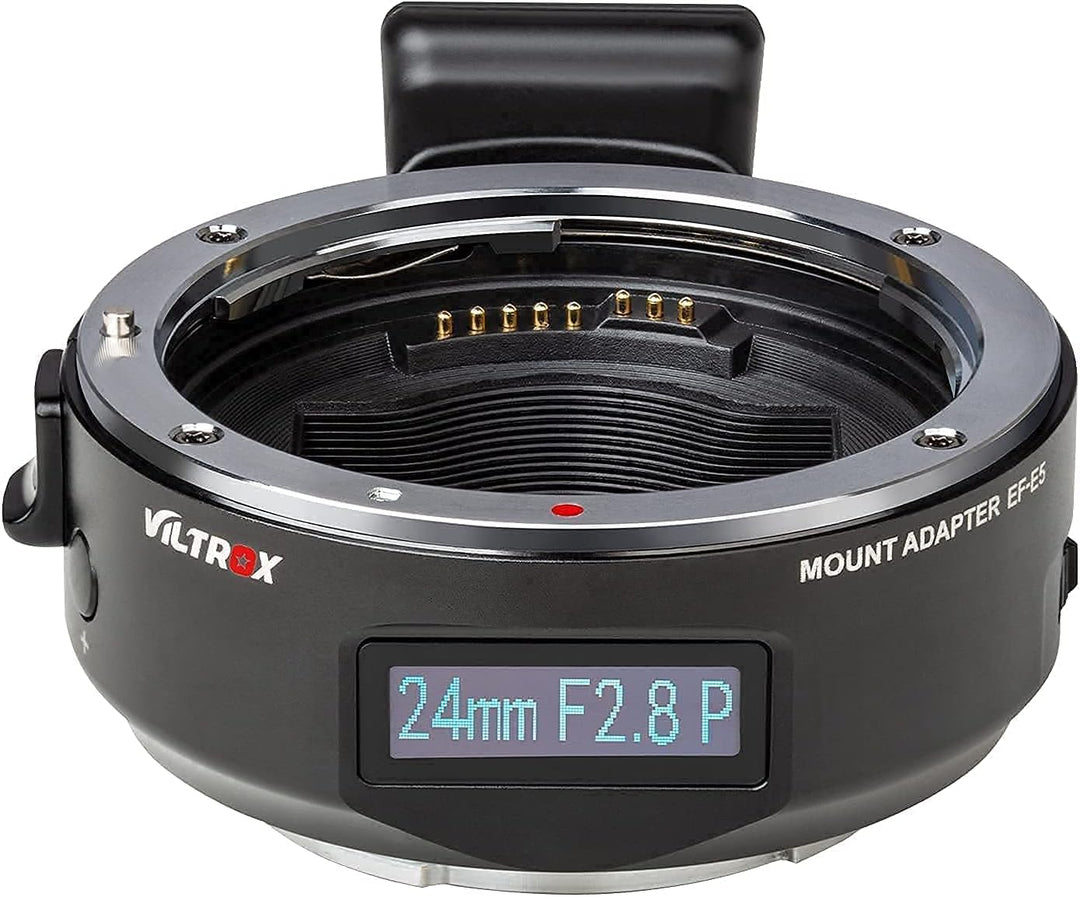 Viltrox Autofokus Adapter EF-E5 kompatibel mit Canon EF/EF-S Objektiv auf Sony E-Mount Kamera A9 A7