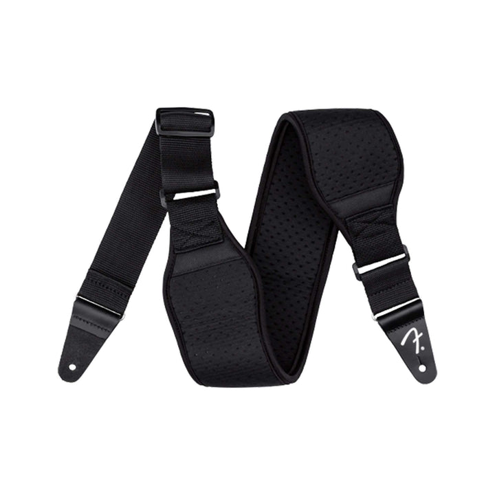 Fender© Swell Neoprene Strap, 7,5cm, Schwarz, Schwarz