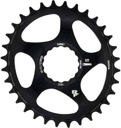 Direct Mount Oval Kettenblatt – 34 Zähne – Schwarz