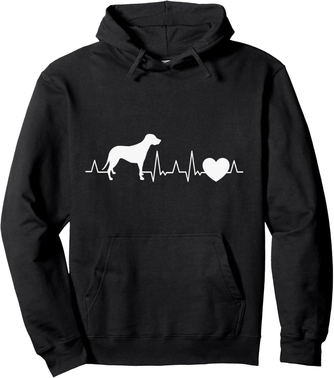 Brandlbracke Herzschlag Jagdhund Tiroler Bracke Pullover Hoodie