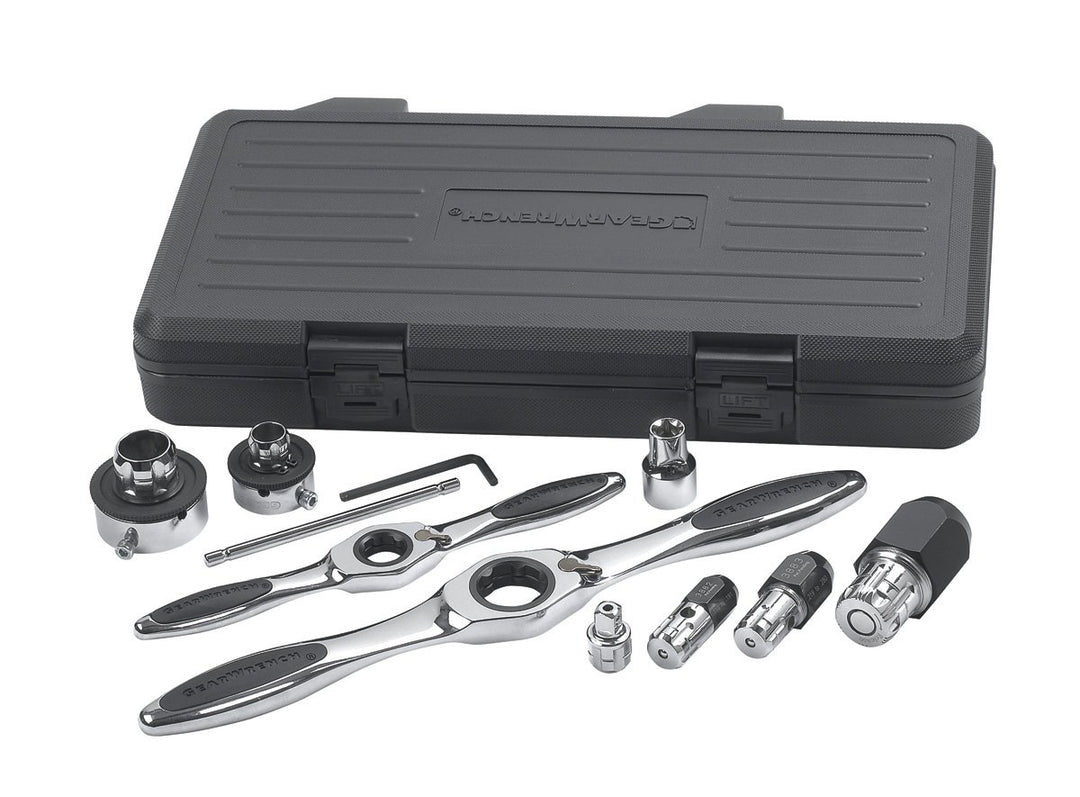 GEARWRENCH 82807 Ratschengewindebohrer- und Schneideisen-Werkzeug-Set, 11-teilig 11 Piece, 11 Piece