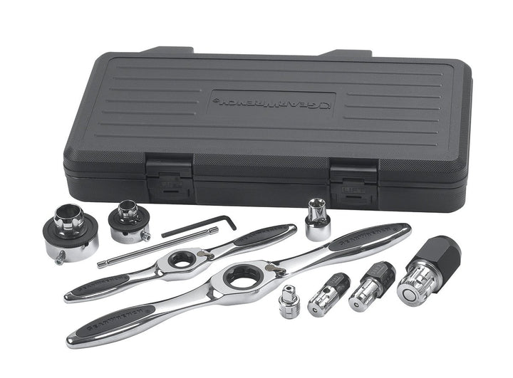 GEARWRENCH 82807 Ratschengewindebohrer- und Schneideisen-Werkzeug-Set, 11-teilig 11 Piece, 11 Piece