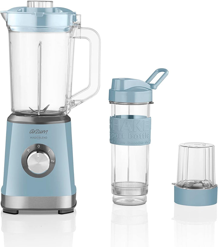 Arzum AR1159 ARZUM MAGICBLEND JUG BLENDER, 500 W motor power, stainless steel, 1200 ml Jar, ice-crus