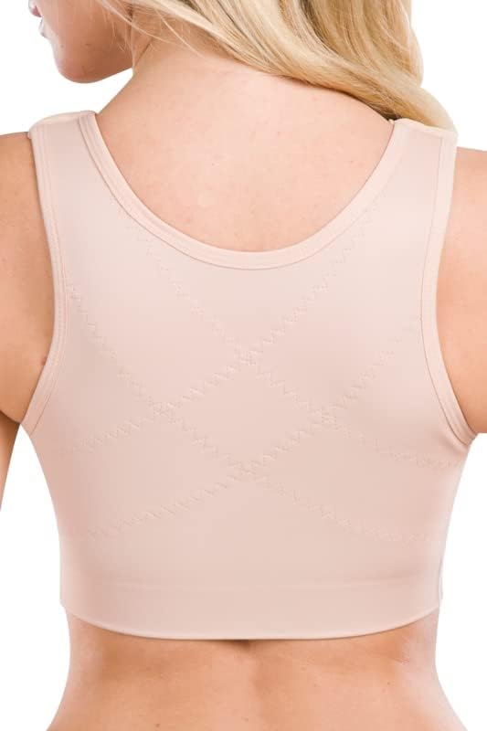 LIPOELASTIC PI Plus postoperativer Kompressions-BH, XXL Schwarz