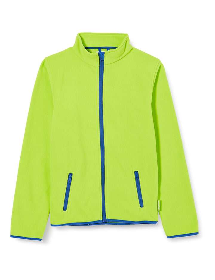 Playshoes Unisex Kinder Fleece-Jacke Outdoor-Oberteil, Grün