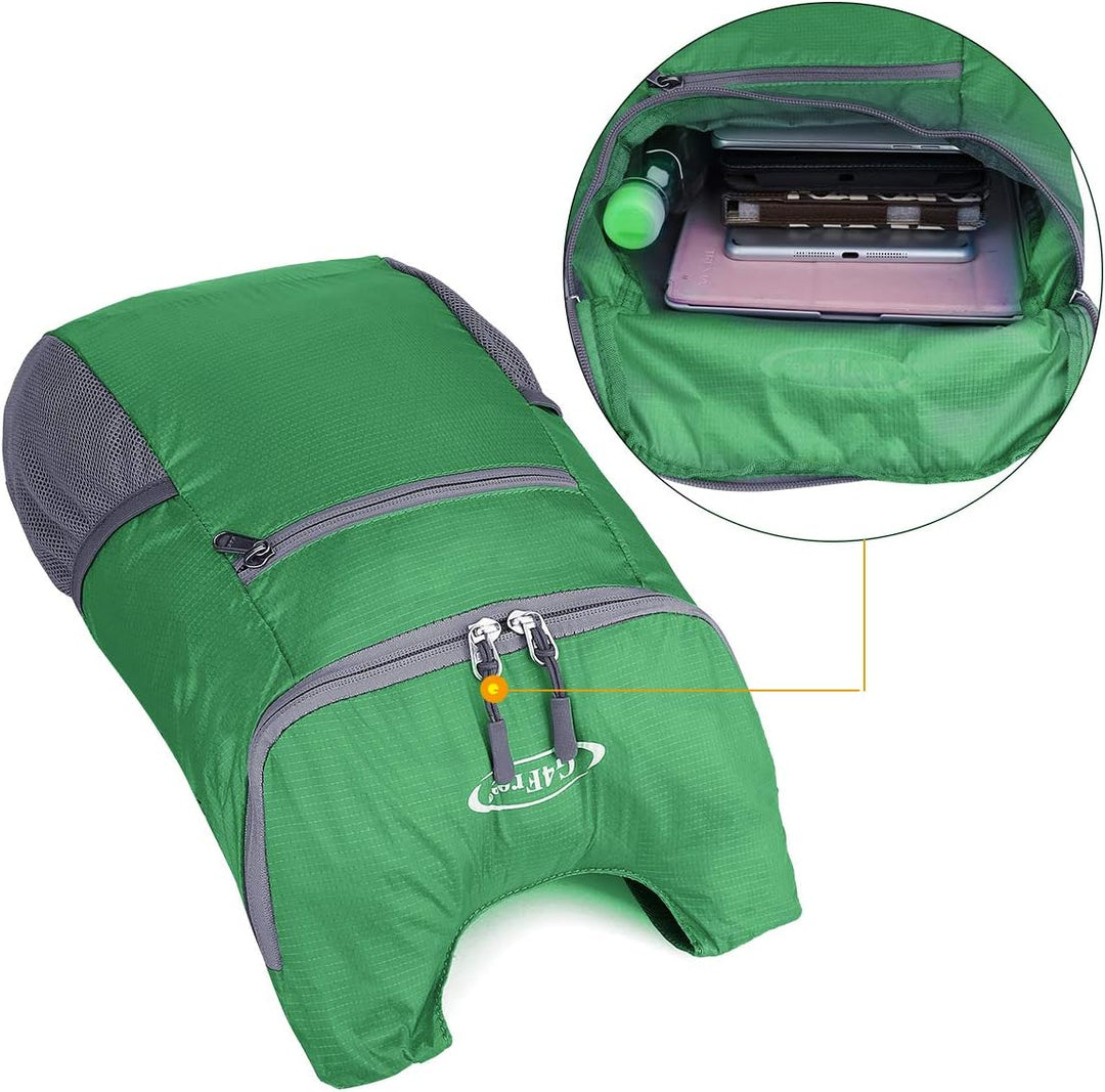G4Free Ultraleichter 11 l kleiner faltbarer Rucksack für Reisen, Wandern, Radfahren, Wandern oder Me