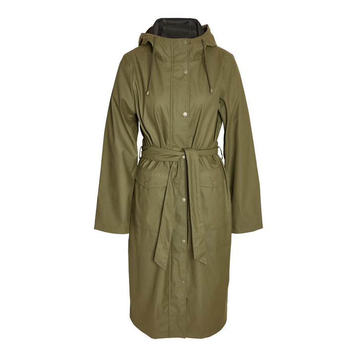 Noisy may Damen Nmsky L/S Raintrenchcoat Noos Regenmantel, Kalamata