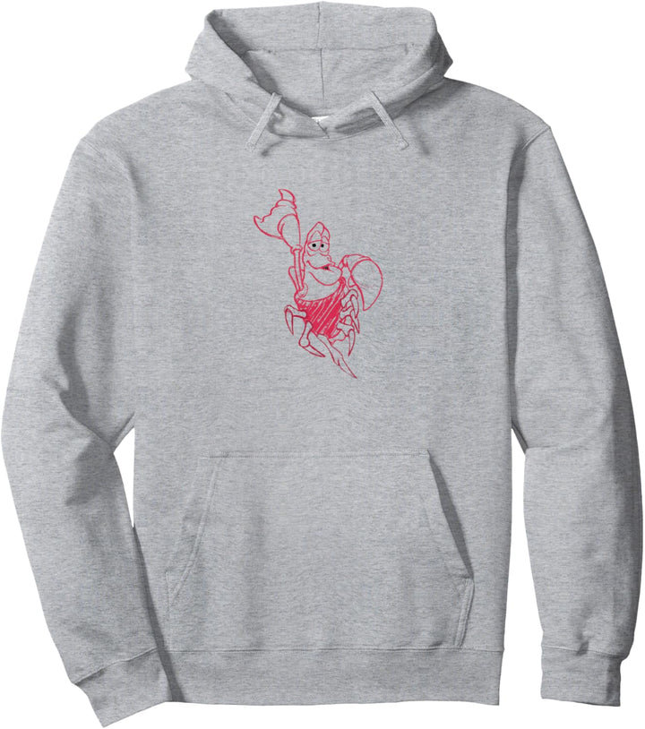 Disney The Little Mermaid Sebastian Sketch Pullover Hoodie
