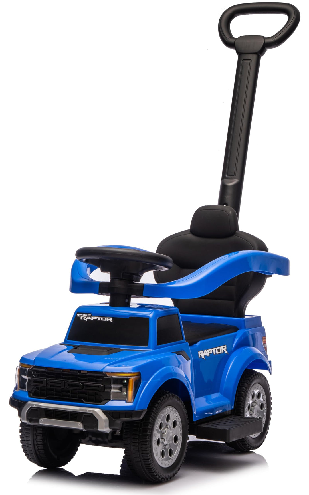 sun baby Rutschauto ab 1 Jahr mit Schieber – Fort Raptor – grosse Geländereifen, LED-Lichter, Sitz m