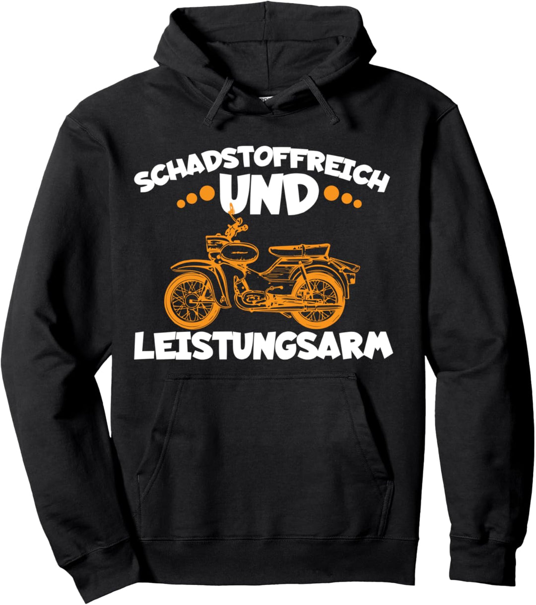 Simson Star Schadstoffreich und Leistungsarm Sperber Pullover Hoodie
