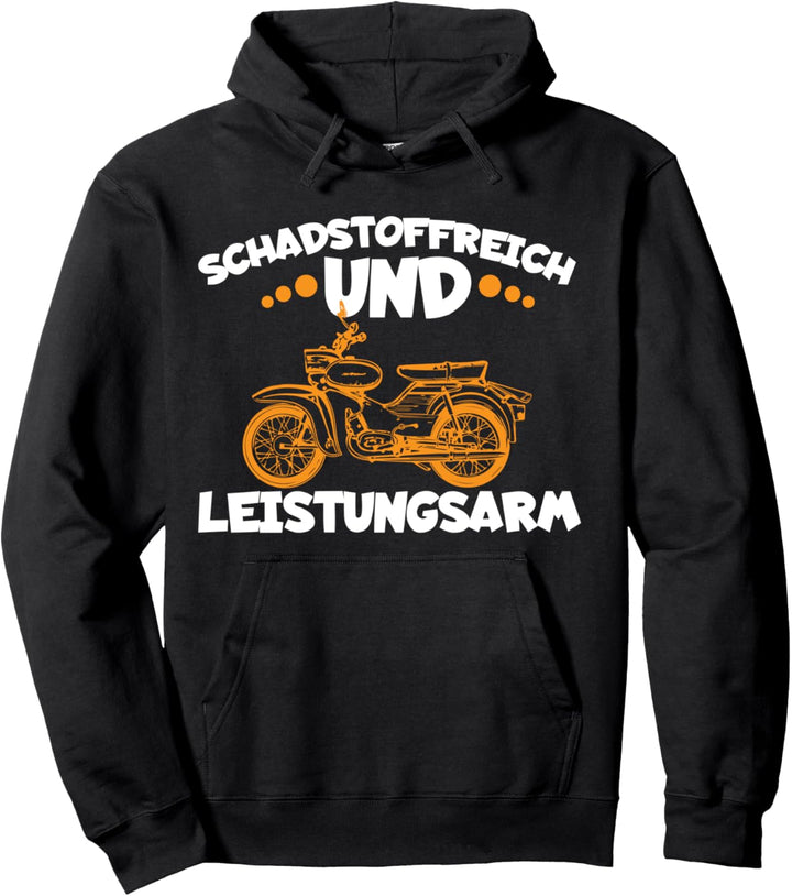 Simson Star Schadstoffreich und Leistungsarm Sperber Pullover Hoodie