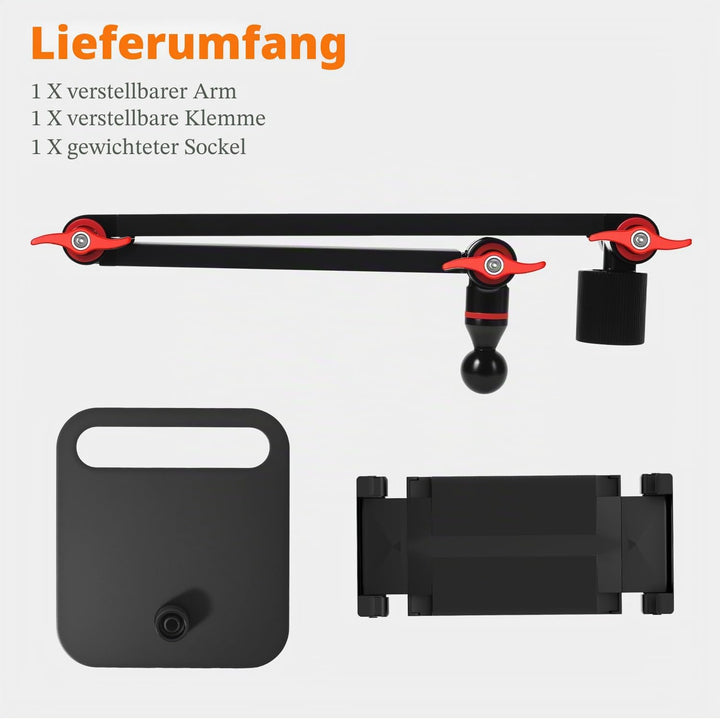 Height Adjustable Portable Monitor Stand, Upgrade Knob Adjustment Portable Monitor Holder for 15.6 1