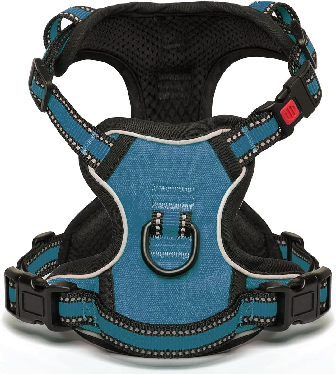 BaoCheng Hundegeschirr Anti Zug Hundegürtel,Kleine/mittlere/grosse Hunde,Atmungsaktives Mesh, Einfac