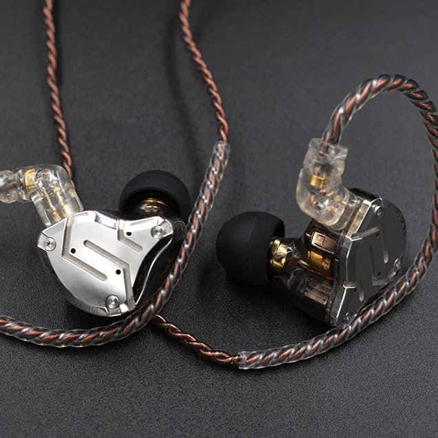 keephifi KZ ZS10 Pro KZ In Ear Monitor IEM Kopfhörer, KZ HiFi Earbuds Kopfhörer mit 4 ausgewogenen A