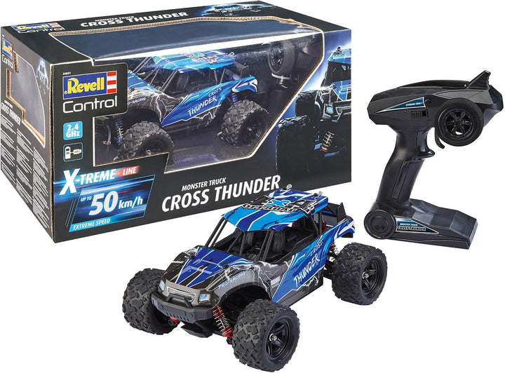 Revell Control X-TREME Monster Truck "Cross Thunder" I RC-Truggy im Massstab 1:18 I Allradantrieb un