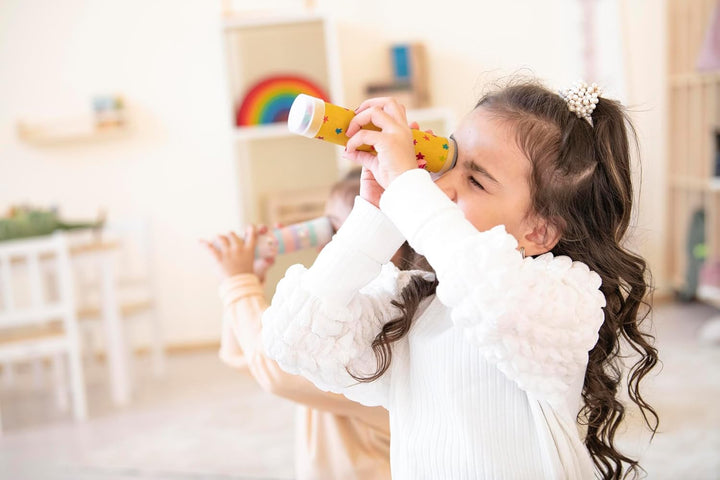 Betzold 52120 - Kaleidoskop Kinder-Geburtstag 10er Bastel-Set Mitgebsel
