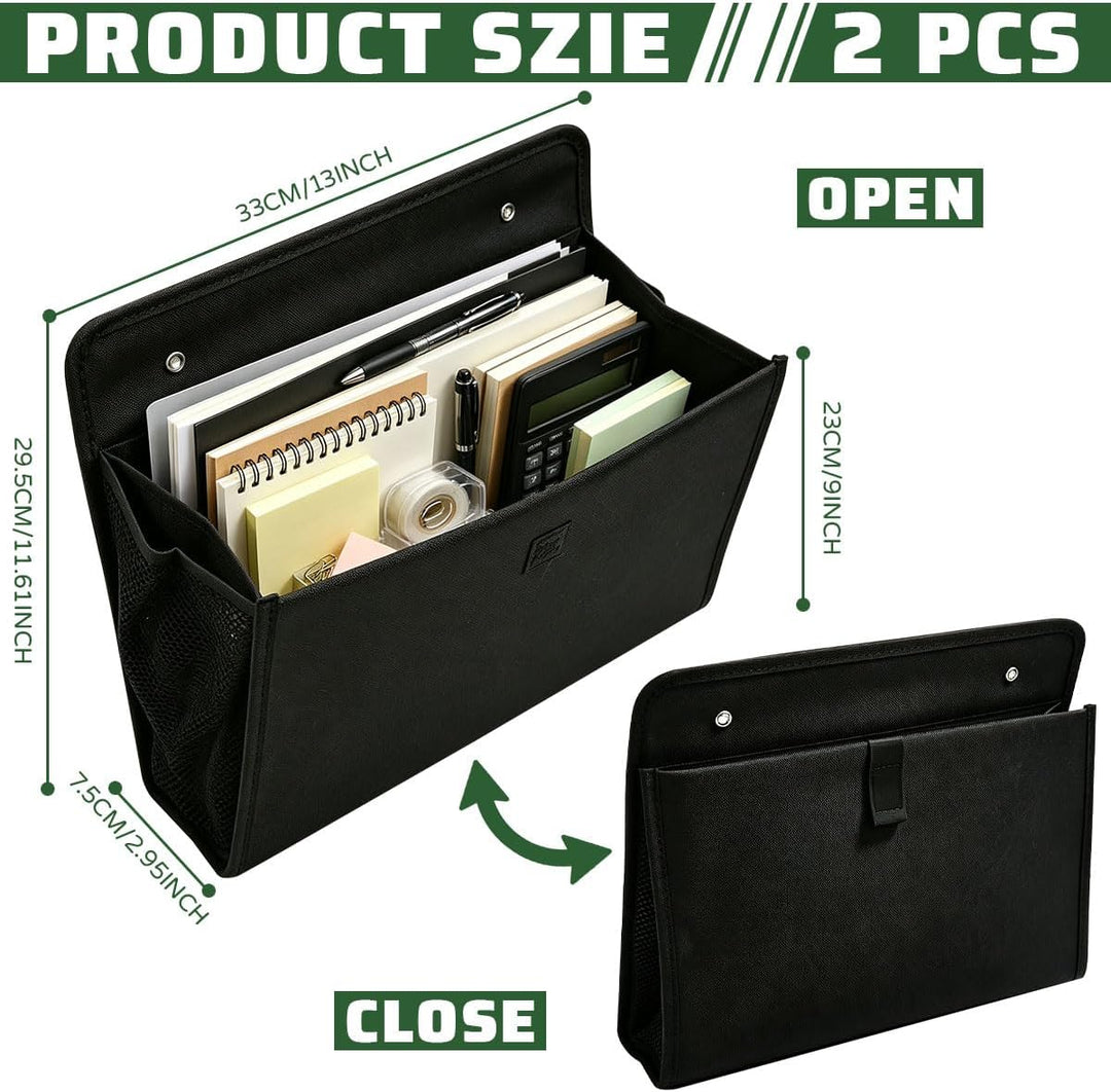 Wohnmobil Organizer 2 Stück Hängeorganizer mit 4 Haken | Hängeaufbewahrung 33 × 30 cm für Wohnmobil,